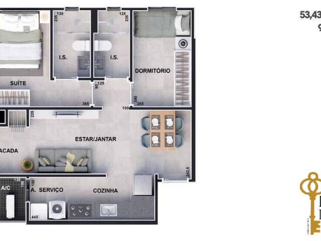 #12 - Apartamento para Venda em Cascavel - PR - 3